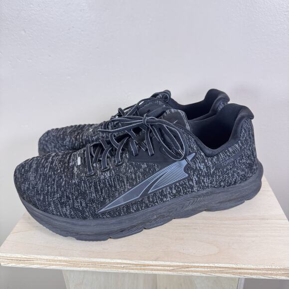 Altra Torin 5 Luxe Mens Size 10 Black Gray Athletic Running Lace Up Shoes - Picture 4 of 11